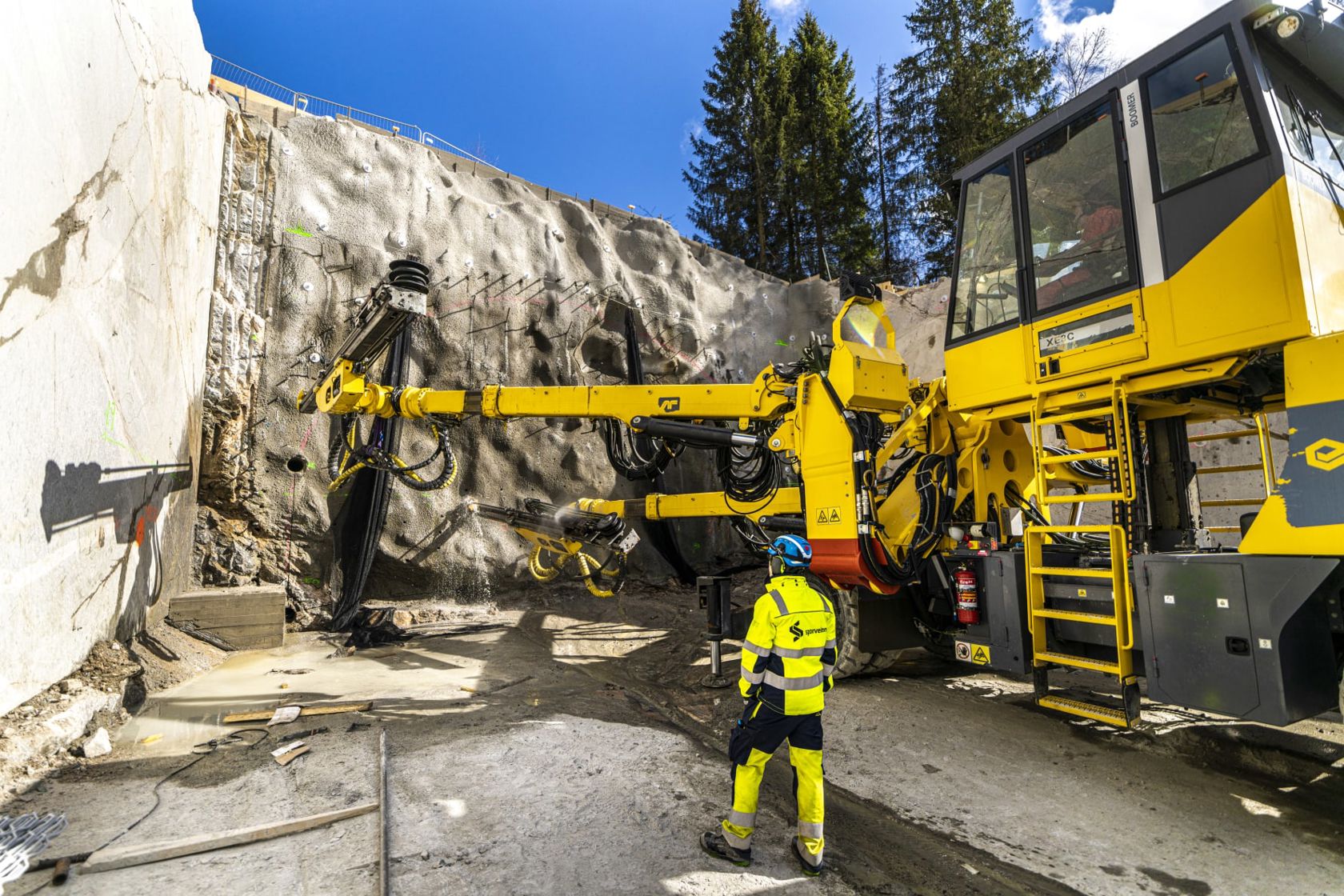 Oppstart av tunnelboring Østensjøbanen. Foto: Sporveien/Stian Olsson