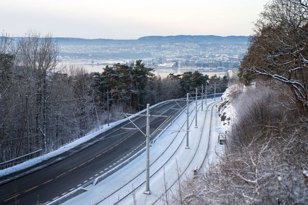 Over helga starter Sporveien med fase 2 av vedlikeholdsarbeidet på nedre del av Ekebergbanen. Foto: Sporveien