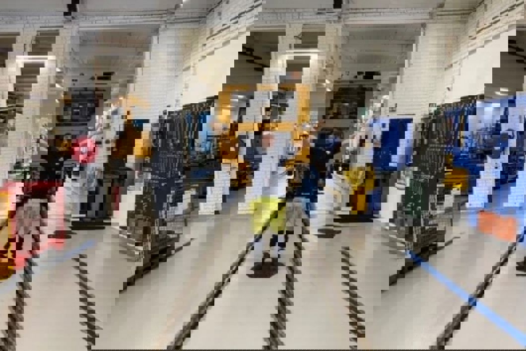 Morten Frøysa trives godt i jobben sin som montasjeleder og Lean-ambassadør,