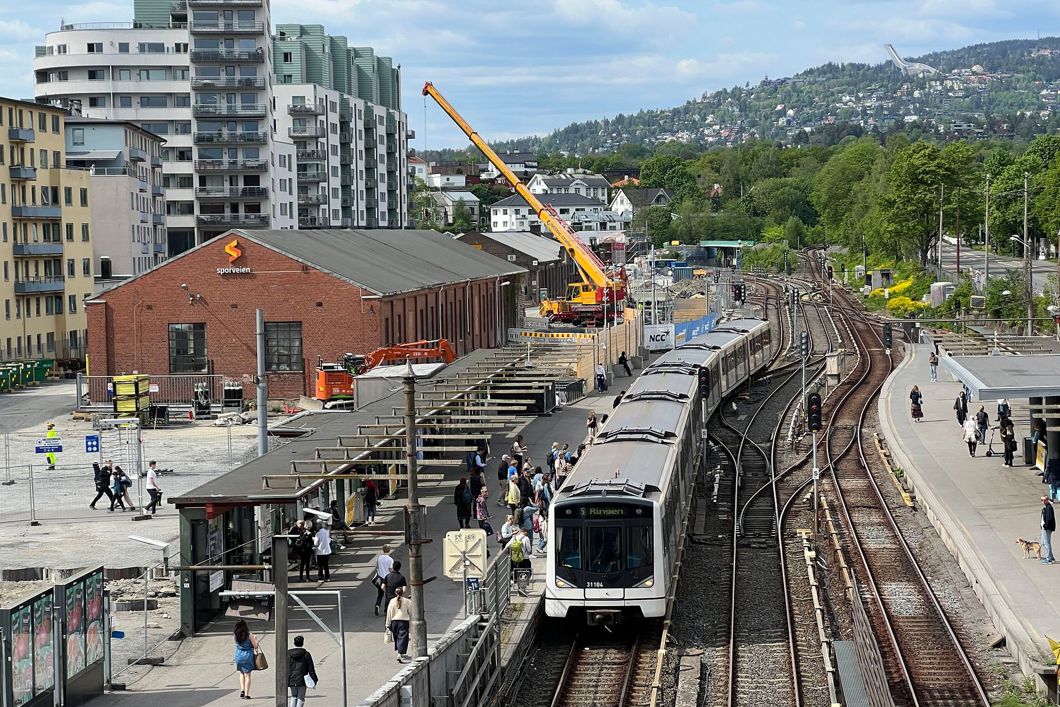 Én uke igjen til stengning: Det blir ingen av- og påstigning i nærmere tre måneder mens stasjonen oppgraderes.